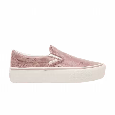 Vans Classic Slip-On Platform 'Satin Paisley - Mauve'