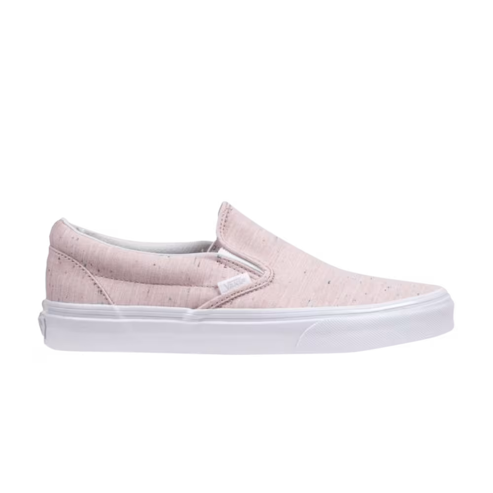 Vans Classic Slip-On Speckle Jersey - Pink