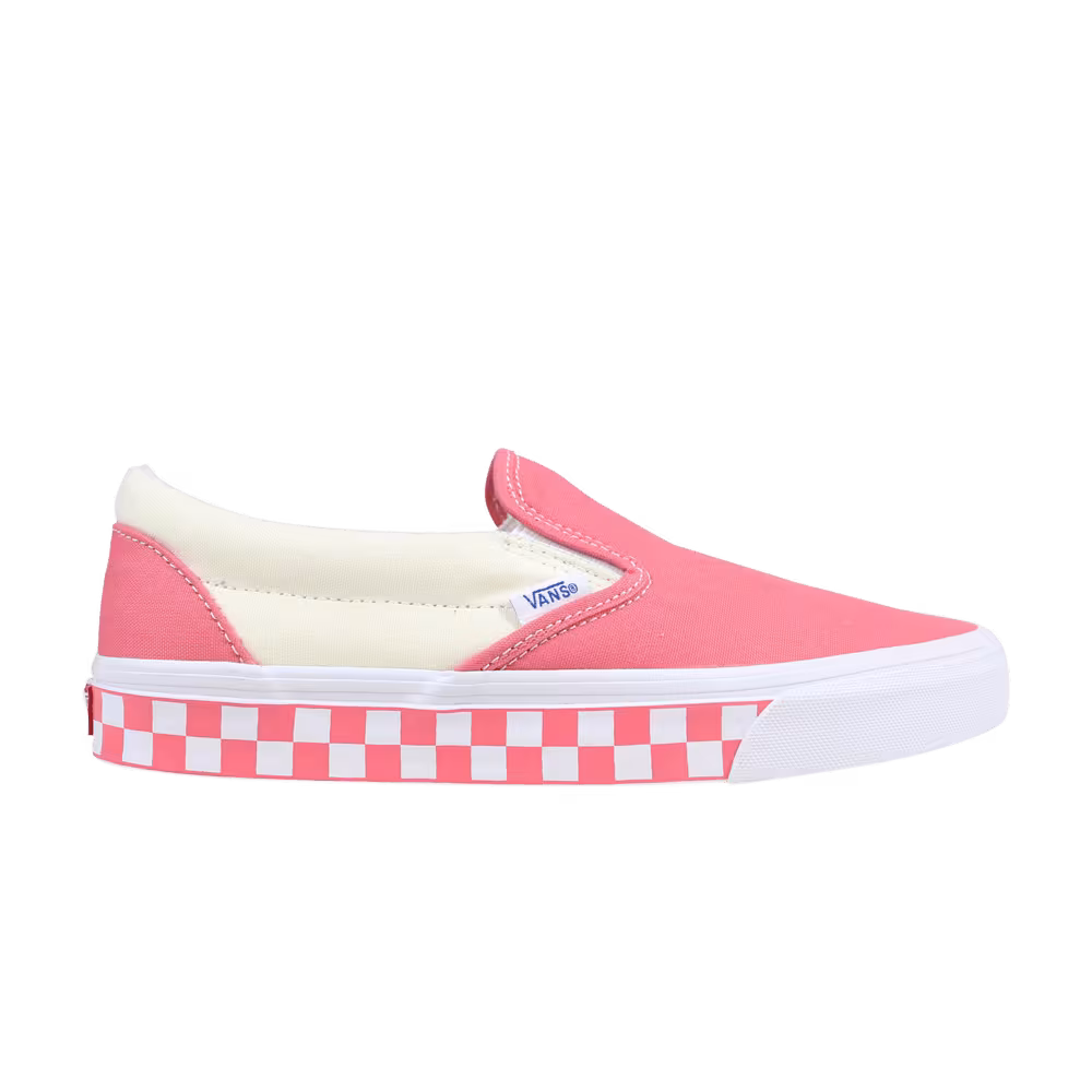 Vans Classic Slip-On Checker Sidewall - Spiced Coral