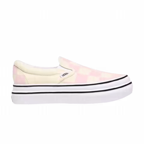 Vans Classic Slip-On ComfyCush 'Big Classics Checker - Blushing Bride'