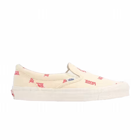 Vans Classic Slip-On 'Multi Logo Pack - Cream'