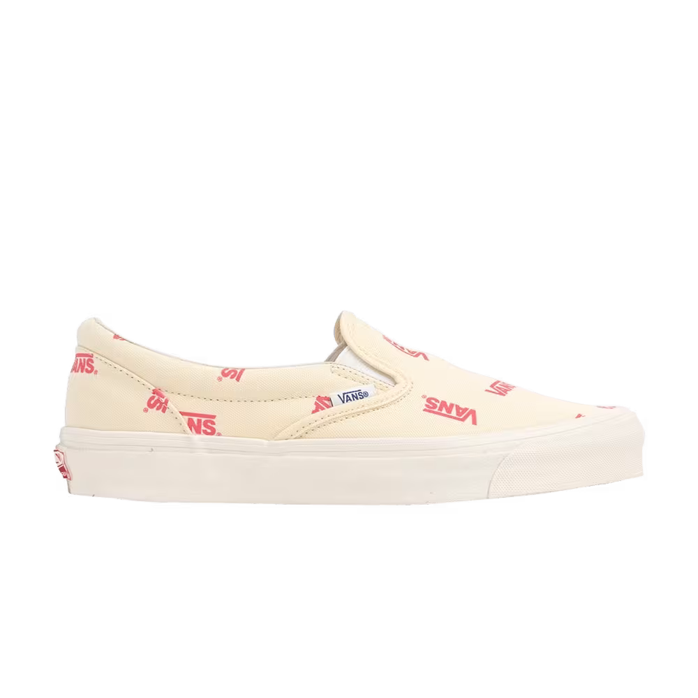 Vans Classic Slip-On Multi Logo Pack - Cream