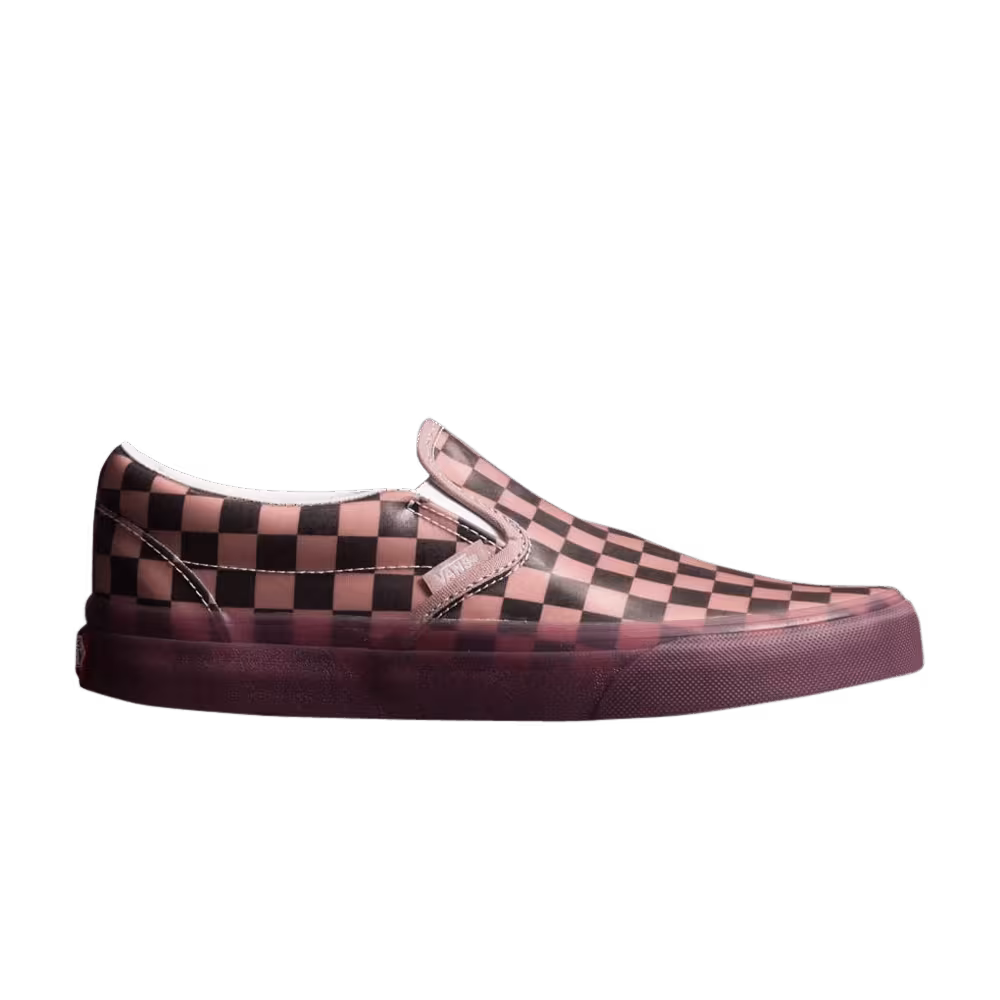 Vans Classic Slip-On Translucent Rubber - Porcini Checkerboard