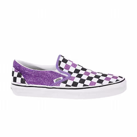 Vans Slip-On 'Glitter Checkerboard Fairy Wren'
