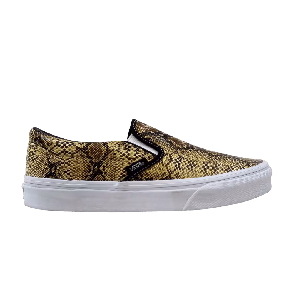 Vans Slip-On Gold Snake