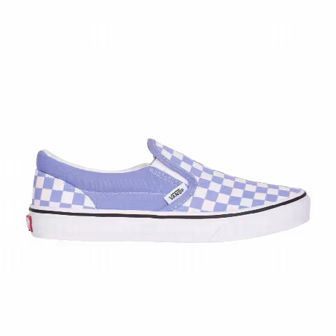 Vans Classic Slip-On Kids 'Checkerboard - Pale Iris'