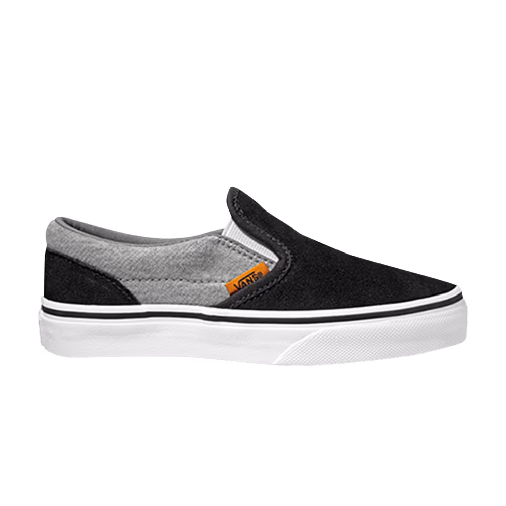 Vans Classic Slip-On Kids Grey Black