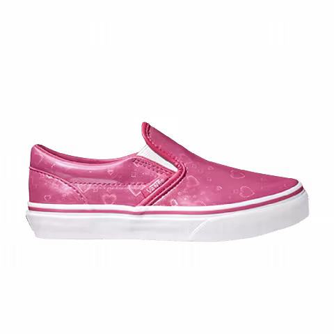 Vans Classic Slip-On Kids 'Holo Hearts'