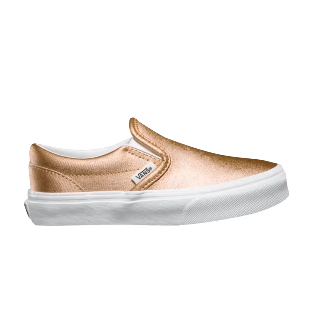 Vans Classic Slip-On Kids Metallic Light Copper