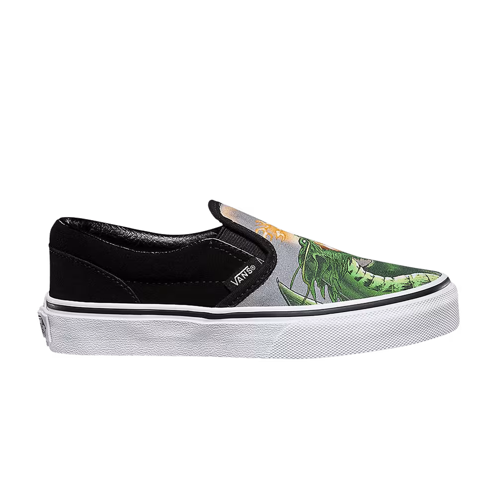 Vans Classic Slip-On Kids Dragon Flame