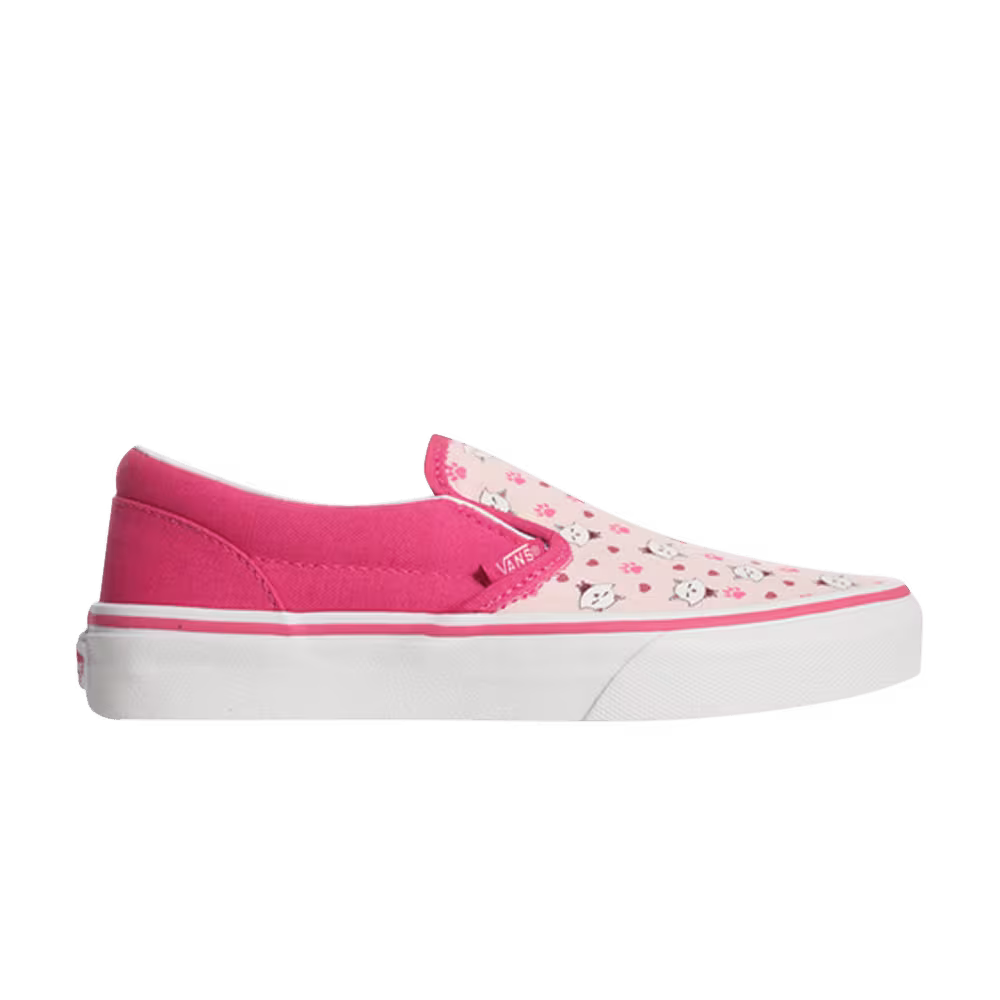 Vans Classic Slip-On Kids Ditsy Kitty