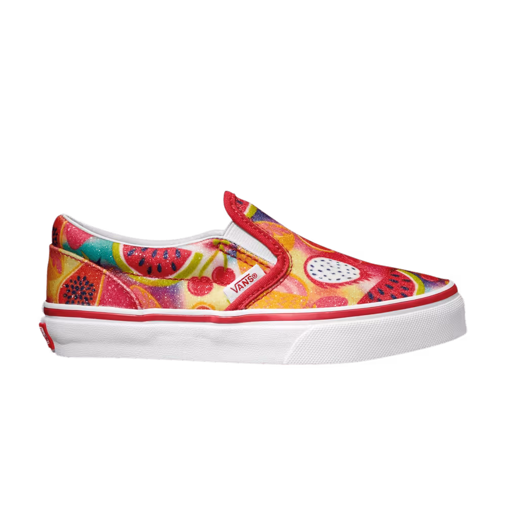 Vans Classic Slip-On Kids Glitter Fruits