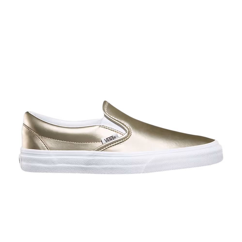 Vans Classic Slip-On Kids Muted Metallic - Gold