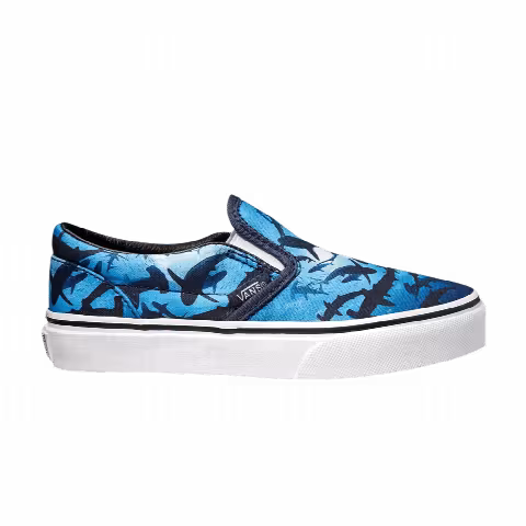 Vans Classic Slip-On Kids 'Digi Shark'