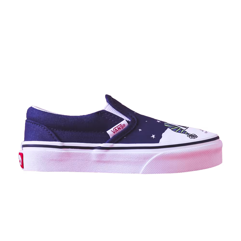 Vans Peanuts x Classic Slip-On Kids Charlie & Tree