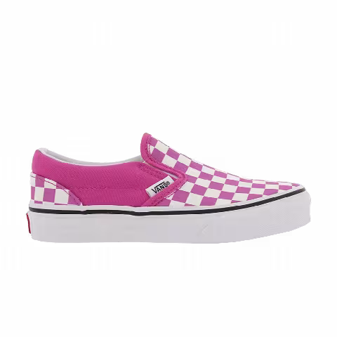 Vans Classic Slip-On Kids 'Raspberry Rose Checkerboard'