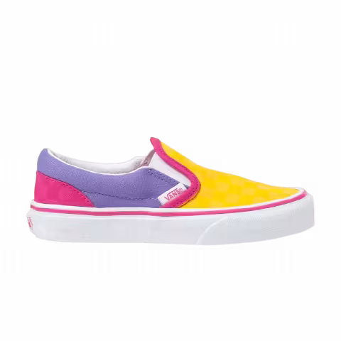 Vans Classic Slip-On Kids 'Checkerboard - Multi Pop'