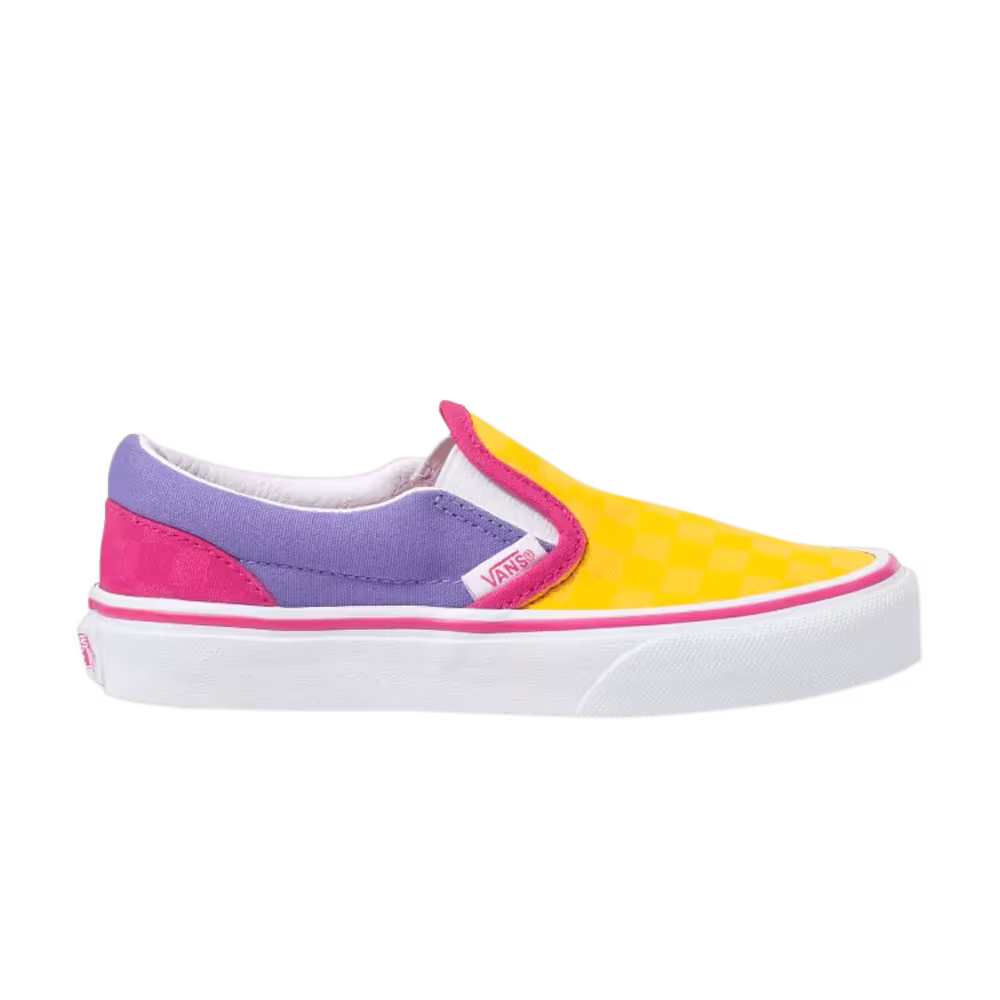 Vans Classic Slip-On Kids Checkerboard - Multi Pop