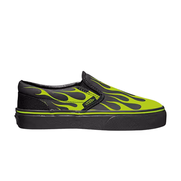 Vans Kids Classic Slip-on Neon Flame