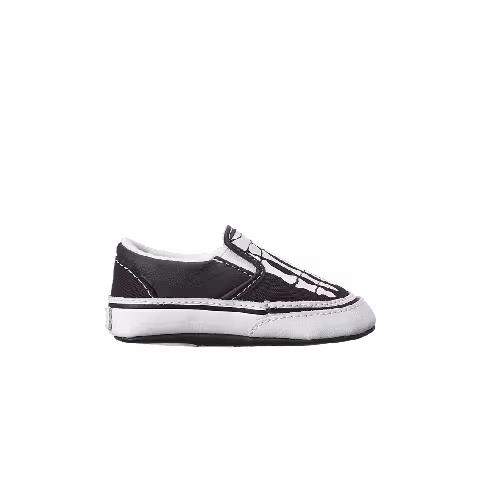 Vans Baby Classic Slip-on (Bones) Black/ True White
