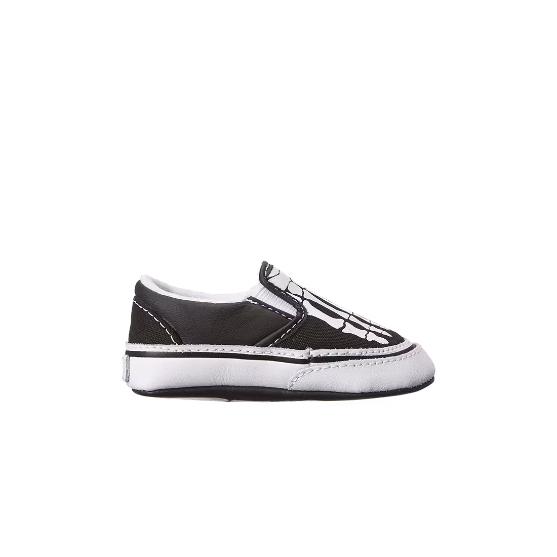 Vans Baby Classic Slip-on (Bones) Black/ True White