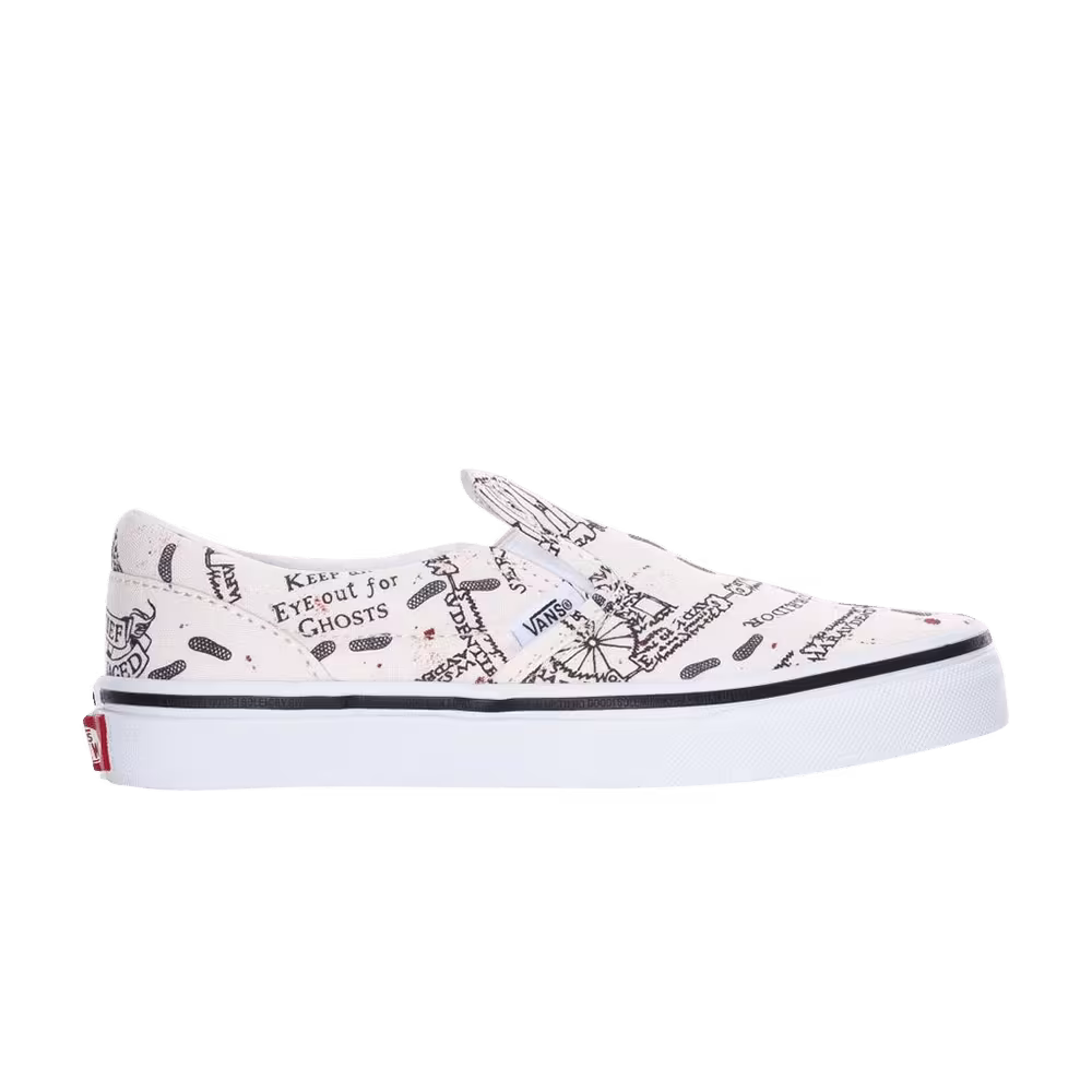 Harry Potter x Vans Classic Slip-On Kids Marauder's Map