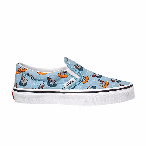 Vans Classic Slip-On Kids 'Floatie Sharks'
