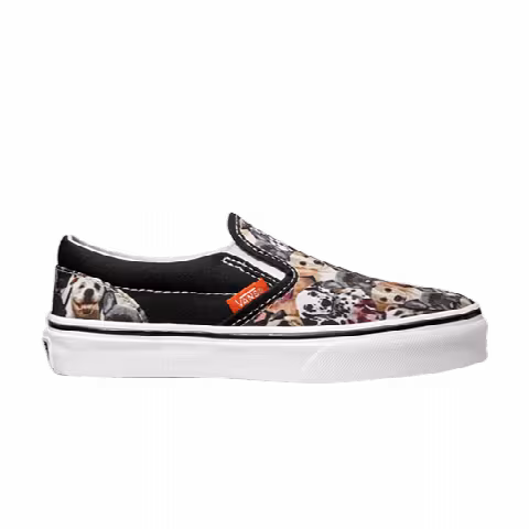 ASPCA x Vans Classic Slip-on Kids 'Dogs'