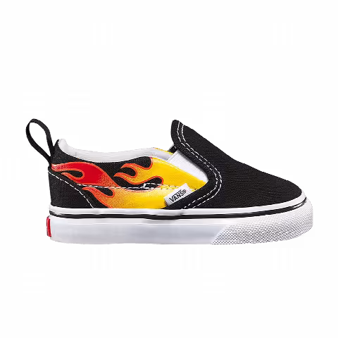 Vans Slip-On V Toddler 'Flame'