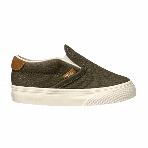 Vans Slip-On 59 Toddler 'Flannel - Dusty Olive'