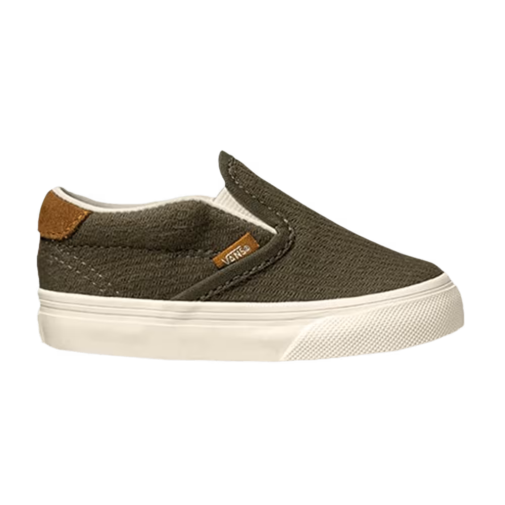 Vans Slip-On 59 Toddler Flannel - Dusty Olive