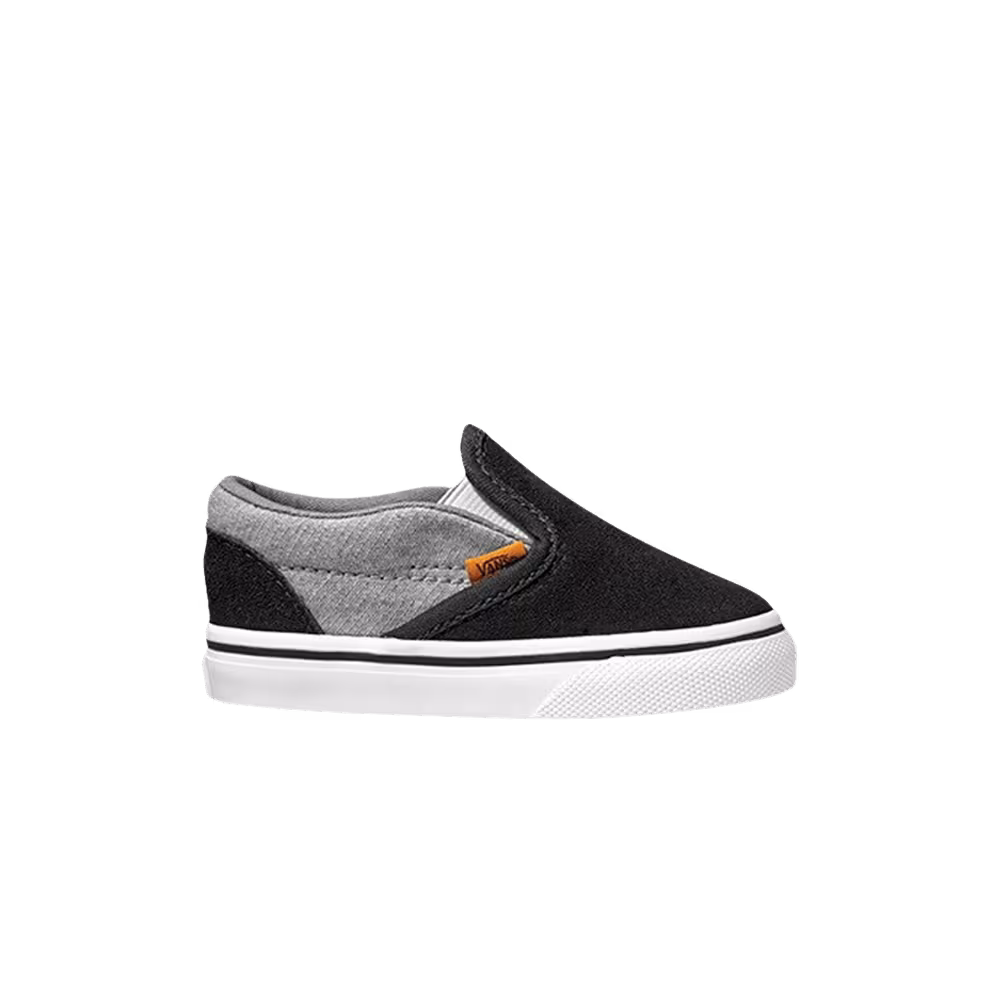 Vans Classic Slip-On Toddler Grey Black