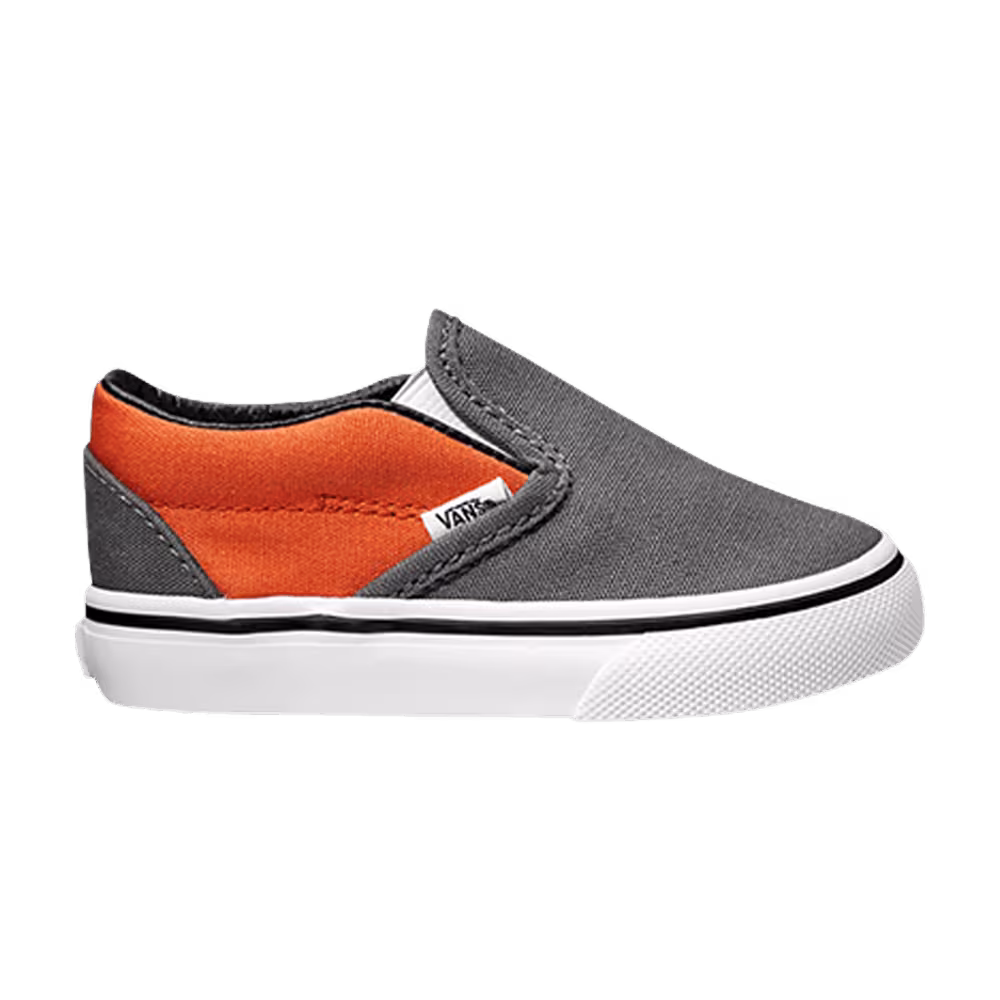 Vans Classic Slip-On Toddler Pewter Flame