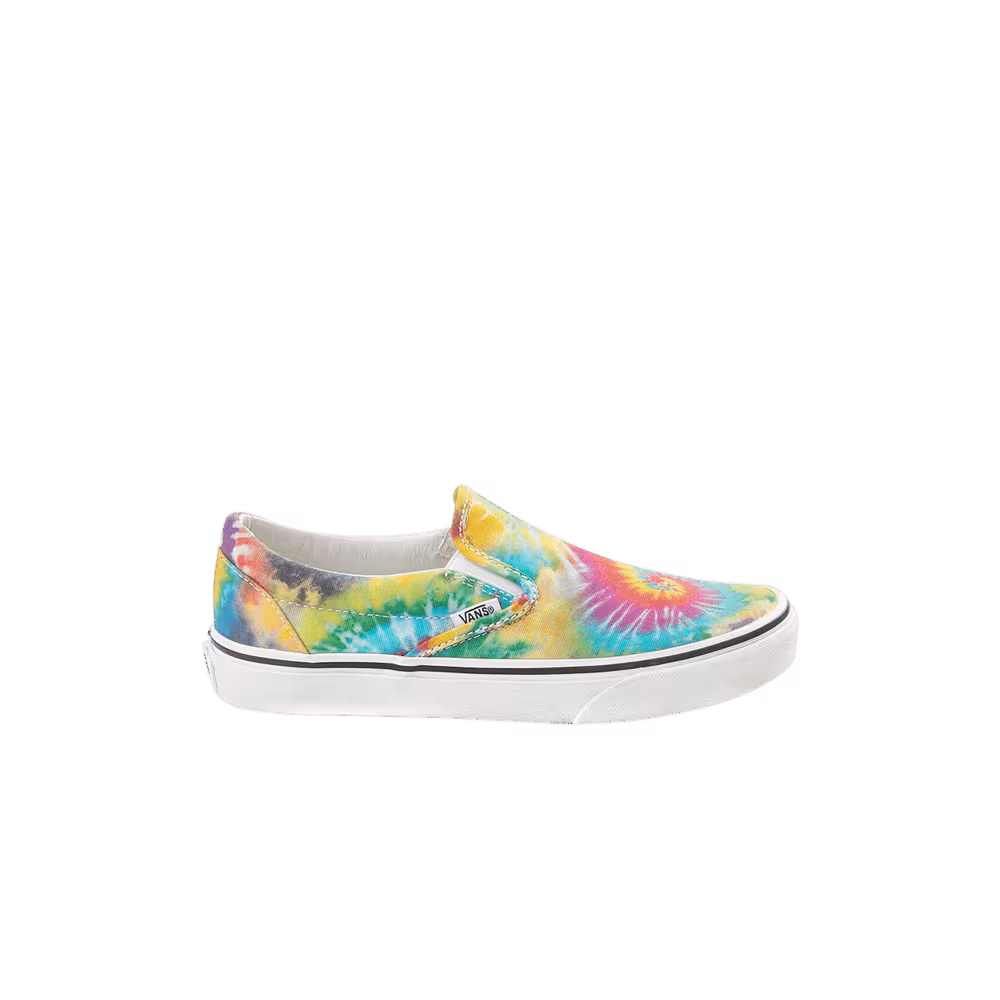 Vans Classic Slip-On Toddler Rainbow Tie Dye