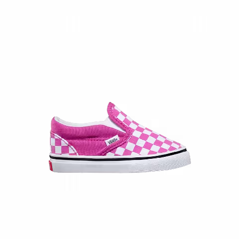 Vans Classic Slip-On Toddler 'Checkerboard - Raspberry Rose'