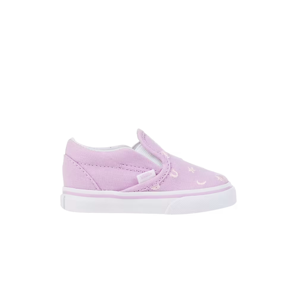 Vans Classic Slip-On Toddler Charms - Orchid Bouquet