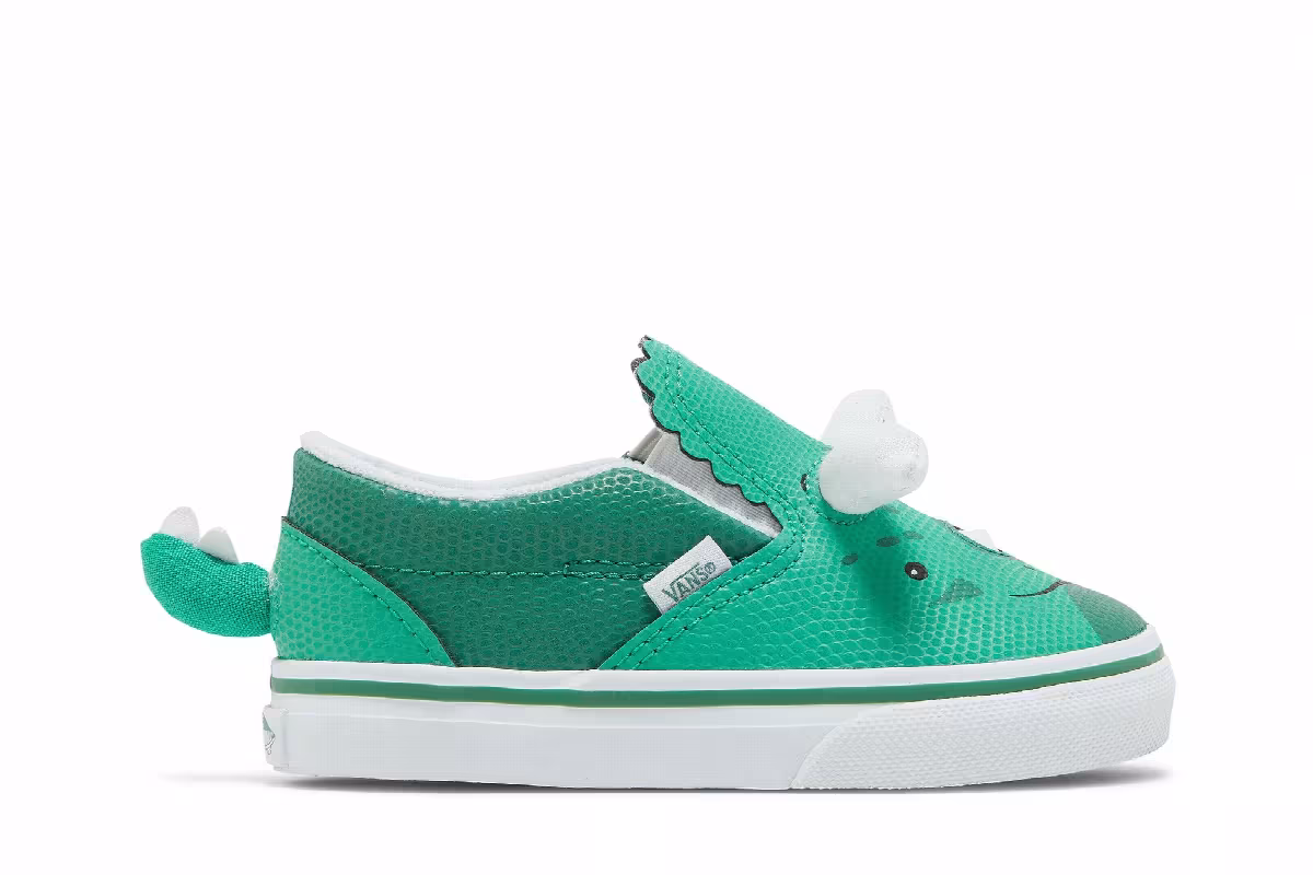 Vans Slip-On V Toddler Triceratops, view 2