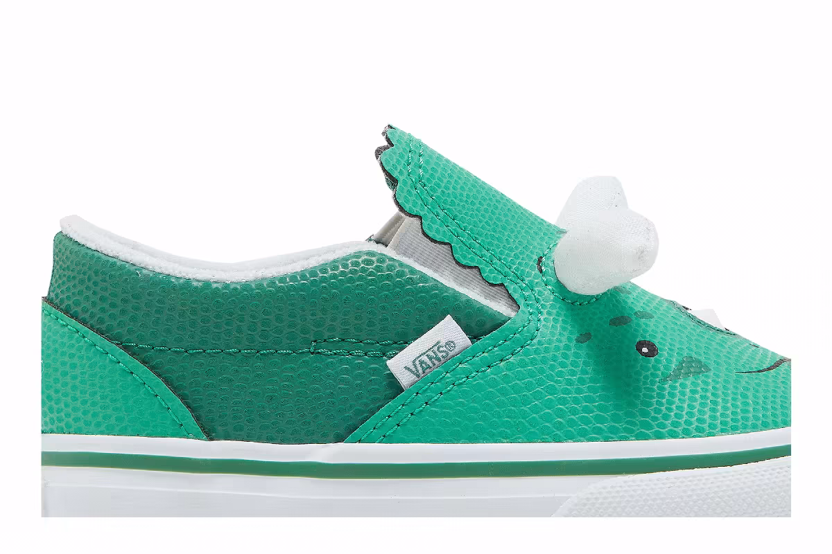 Vans Slip-On V Toddler Triceratops, view 3