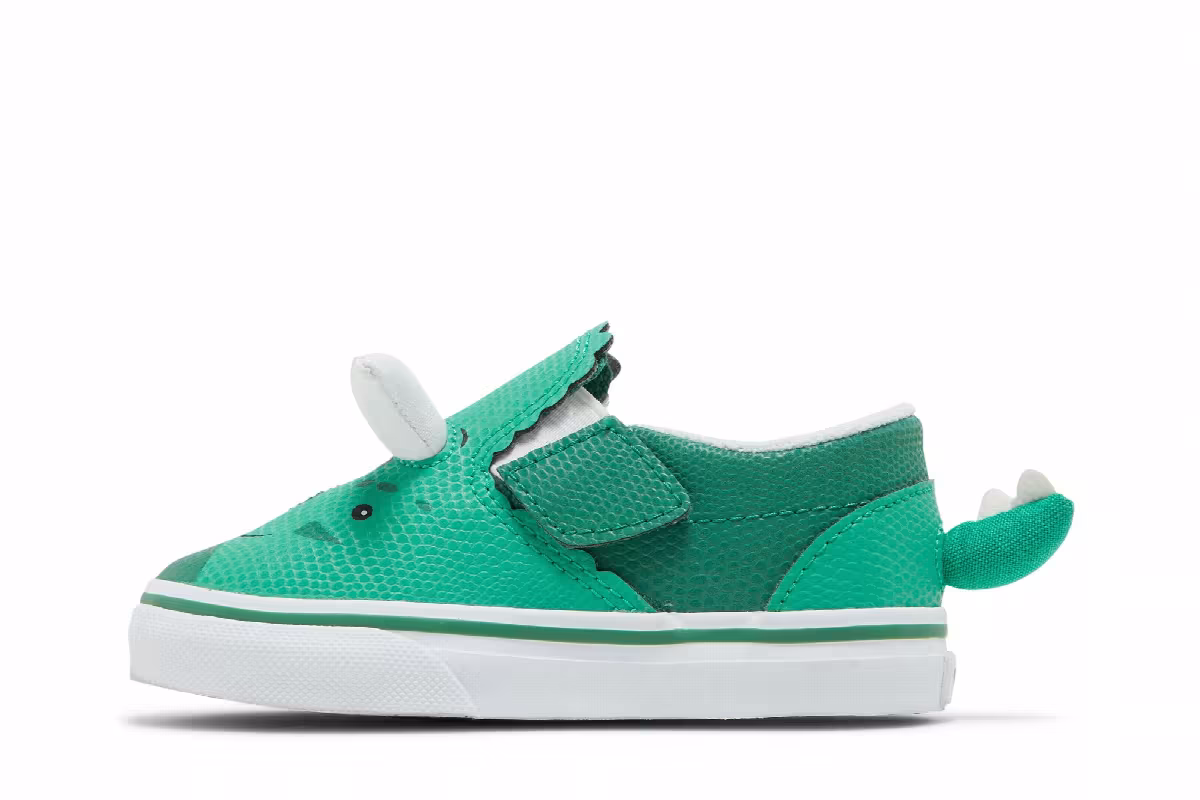 Vans Slip-On V Toddler Triceratops, view 4