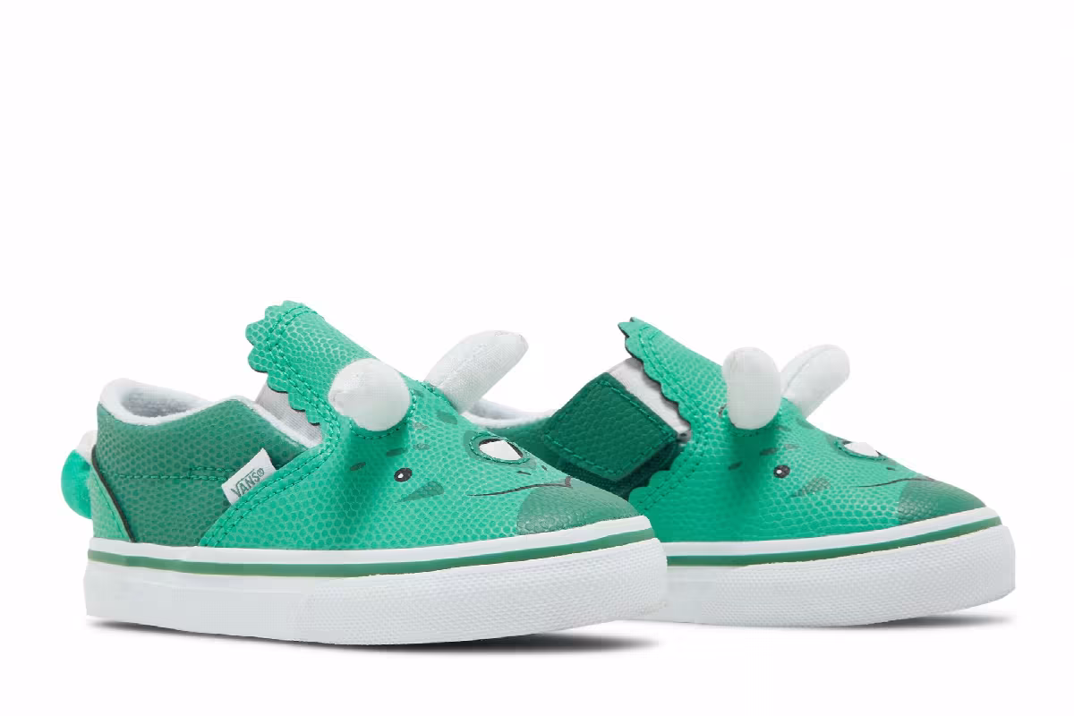 Vans Slip-On V Toddler Triceratops, view 9