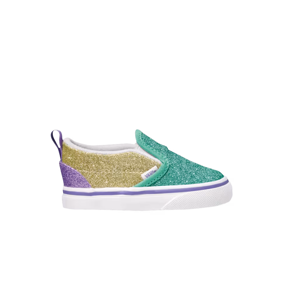 Vans Slip-On V Toddler Glitter Mermaid