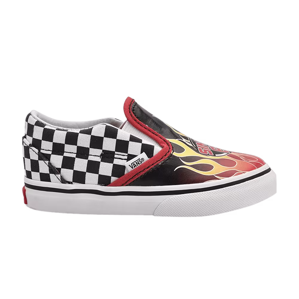 Vans Classic Slip-On Toddler Race Flame