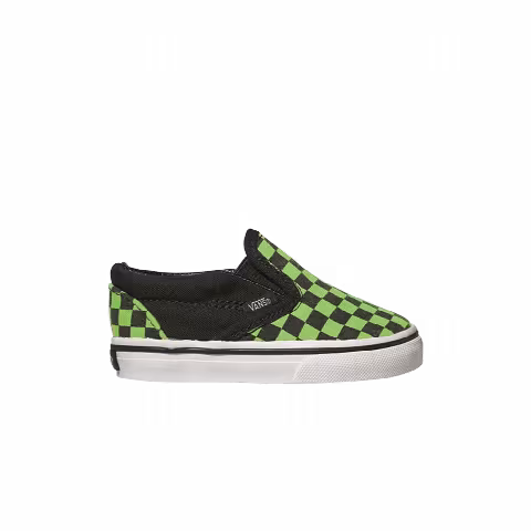 Vans Classic Slip-On Toddler 'Neon Checkerboard'