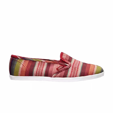 Vans Wmns Slip Lo Pro Stripes Chili White