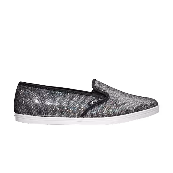 Vans Women's Slip Iridescent Glitter Black