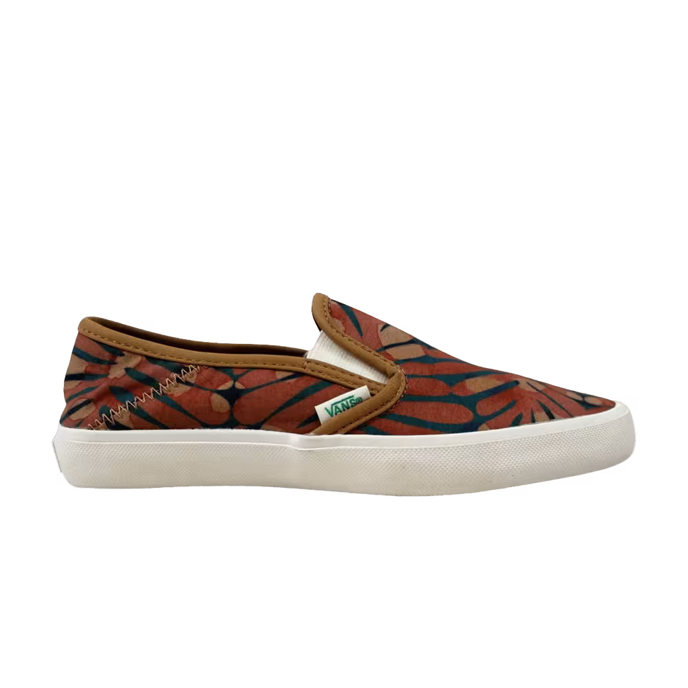 Vans Women's Slip-On Comina Tropical Seaweed