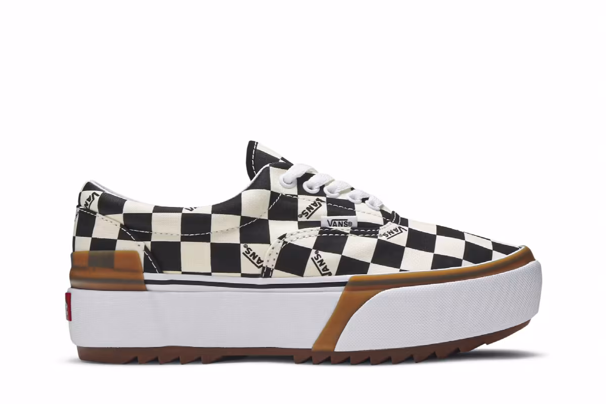 Vans Era Stacked Checkerboard, view 2