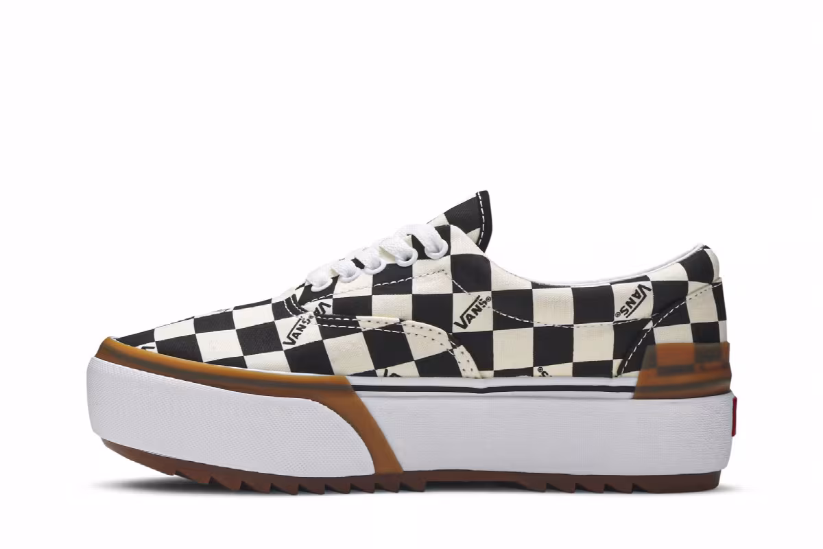 Vans Era Stacked Checkerboard, view 4