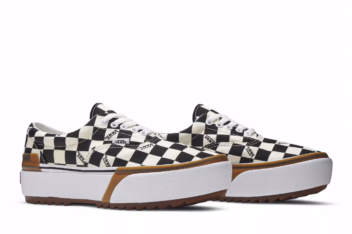 Vans Era Stacked Checkerboard, view 9