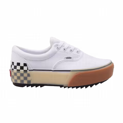 Vans Era Stacked 'White Checkerboard'